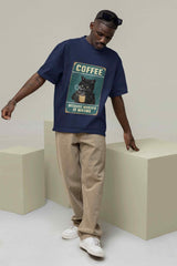 Java Justice: Keeping it Legal with Coffee Oversized Tee - TOSSIDO