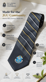 JGU Black & Grey Stripe Woven Necktie - TOSSIDO