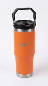 JGU Grip Lock Coral Orange Insulated Tumbler - TOSSIDO