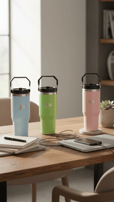 JGU Grip Lock Lime Green Insulated Tumbler - TOSSIDO
