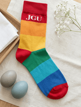 JGU Horizon Bold Stripe Socks - TOSSIDO
