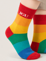 JGU Horizon Bold Stripe Socks - TOSSIDO