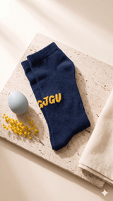 JGU Navy Blue Ankle Socks - TOSSIDO