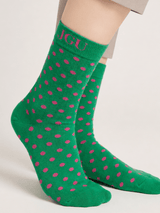 JGU Vibrant Polka Dot Socks - TOSSIDO
