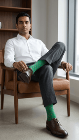JGU Vibrant Polka Dot Socks - TOSSIDO