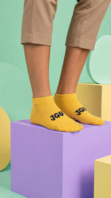 JGU Yellow Ankle Socks - TOSSIDO