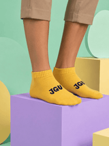 JGU Yellow Ankle Socks - TOSSIDO