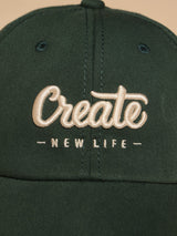 Jungle Green Create Baseball Cap - TOSSIDO