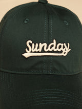 Jungle Green Sunday Baseball Cap - TOSSIDO