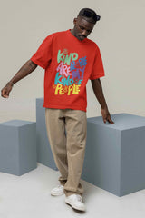 Kind Hearts Unite Oversized Tee - TOSSIDO