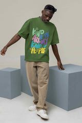 Kind Hearts Unite Oversized Tee - TOSSIDO