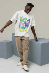 Kind Hearts Unite Oversized Tee - TOSSIDO