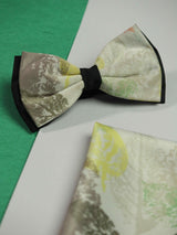 Leafed Up Bowtie & Pocket Square Set - TOSSIDO