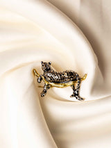 Leopard Luxe Brooch - TOSSIDO