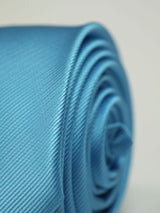 Light Blue Skinny Necktie - TOSSIDO