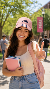 Light Dusty Pink JGU Varsity Cap - TOSSIDO