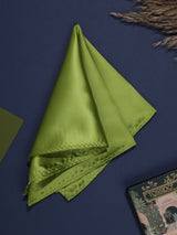 Light Green Solid Pocket Square - TOSSIDO