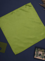 Light Green Solid Pocket Square - TOSSIDO