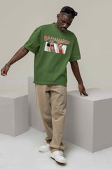 Luffy & Usopp's Shocking Encounter: A 'Daammnn' to Remember Oversized Tee - TOSSIDO