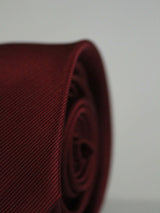 Maroon Skinny Necktie - TOSSIDO