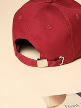 Maroon Sunday Baseball Cap - TOSSIDO