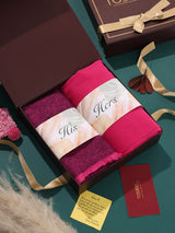 Matching His & Hers Wool Muffler Bundle - TOSSIDO