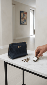 Midnight Blue JGU Signature Grand Travel Pouch - TOSSIDO