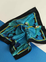 Midnight Blue Pocket Square - TOSSIDO