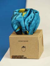 Midnight Blue Pocket Square - TOSSIDO