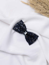 Midnight Crystal Gemstone Bowtie - TOSSIDO