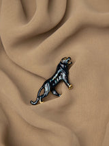 Midnight Tiger Brooch