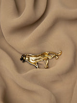 Midnight Tiger Brooch