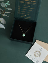Mint Umbrella Pendant Necklace