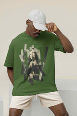 Monalisa Oversized Tee - TOSSIDO