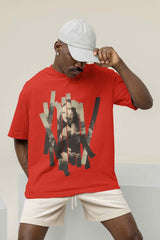 Monalisa Oversized Tee - TOSSIDO