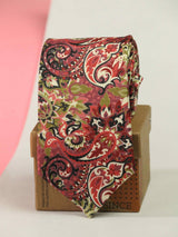 Multi Floral Printed Necktie - TOSSIDO