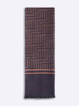 Multicolor Abstract Muffler - TOSSIDO