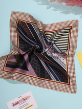 Multicolor Abstract Pocket Square - TOSSIDO