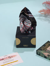 Multicolor Abstract Pocket Square - TOSSIDO