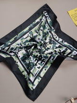 Multicolor Abstract Pocket Square - TOSSIDO