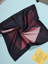 Multicolor Abstract Pocket Square - TOSSIDO