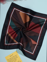 Multicolor Abstract Pocket Square - TOSSIDO