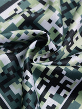 Multicolor Abstract Pocket Square - TOSSIDO