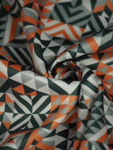 Multicolor Abstract Pocket Square - TOSSIDO