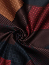 Multicolor Abstract Pocket Square - TOSSIDO