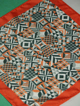 Multicolor Abstract Pocket Square - TOSSIDO