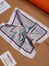 Multicolor Abstract Pocket Square - TOSSIDO