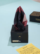 Multicolor Abstract Pocket Square - TOSSIDO