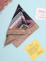 Multicolor Abstract Pocket Square - TOSSIDO