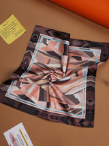 Multicolor Abstract Pocket Square - TOSSIDO